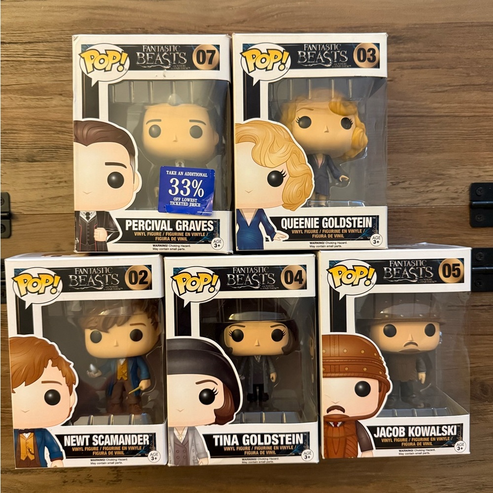 Funko Fantastic Beasts Pop! Vinyl Figures Collection